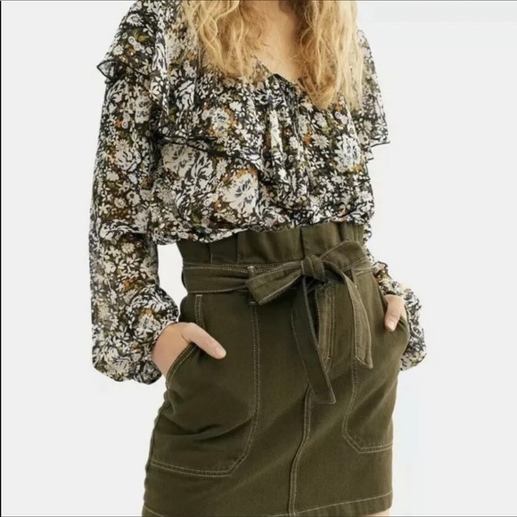 Free People Dresses & Skirts - Free People Splendor in the grass mini skirt